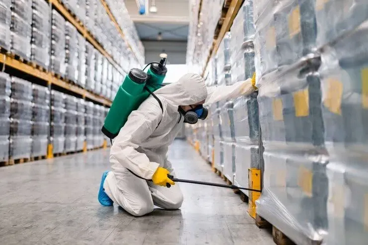 Fumigación en bodegas
